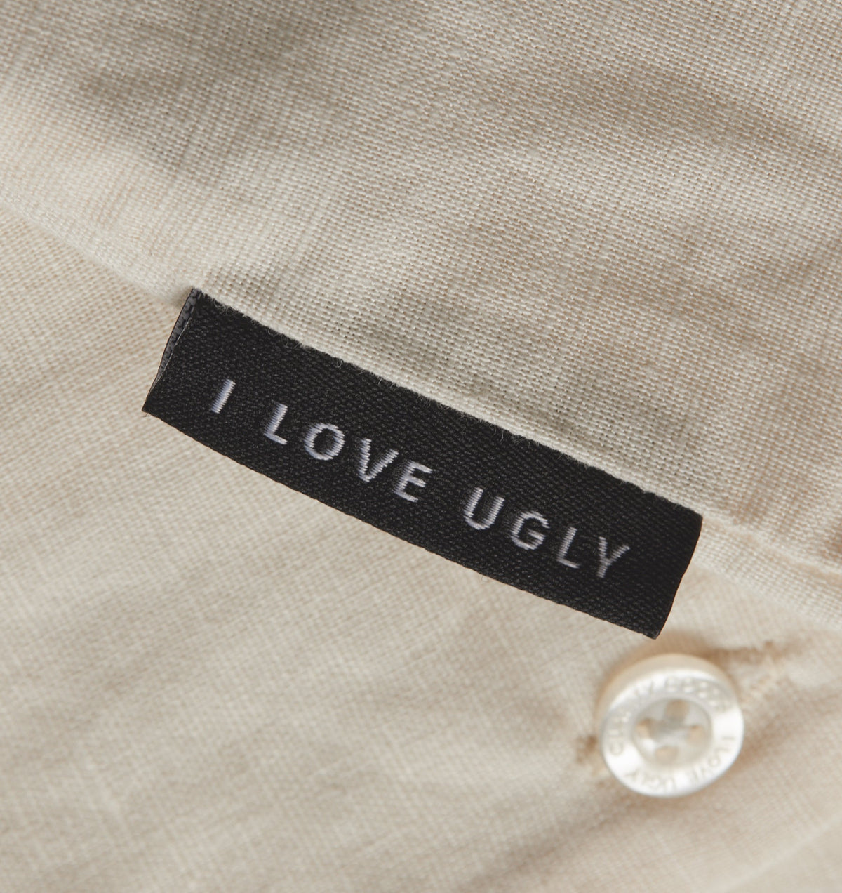 Linen Cuban Collar SS Shirt - Off White