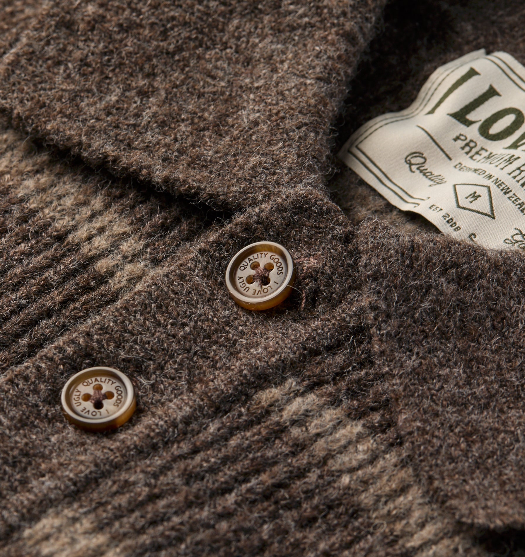 Knit Aldern Striped Pullover - Brown Stripe