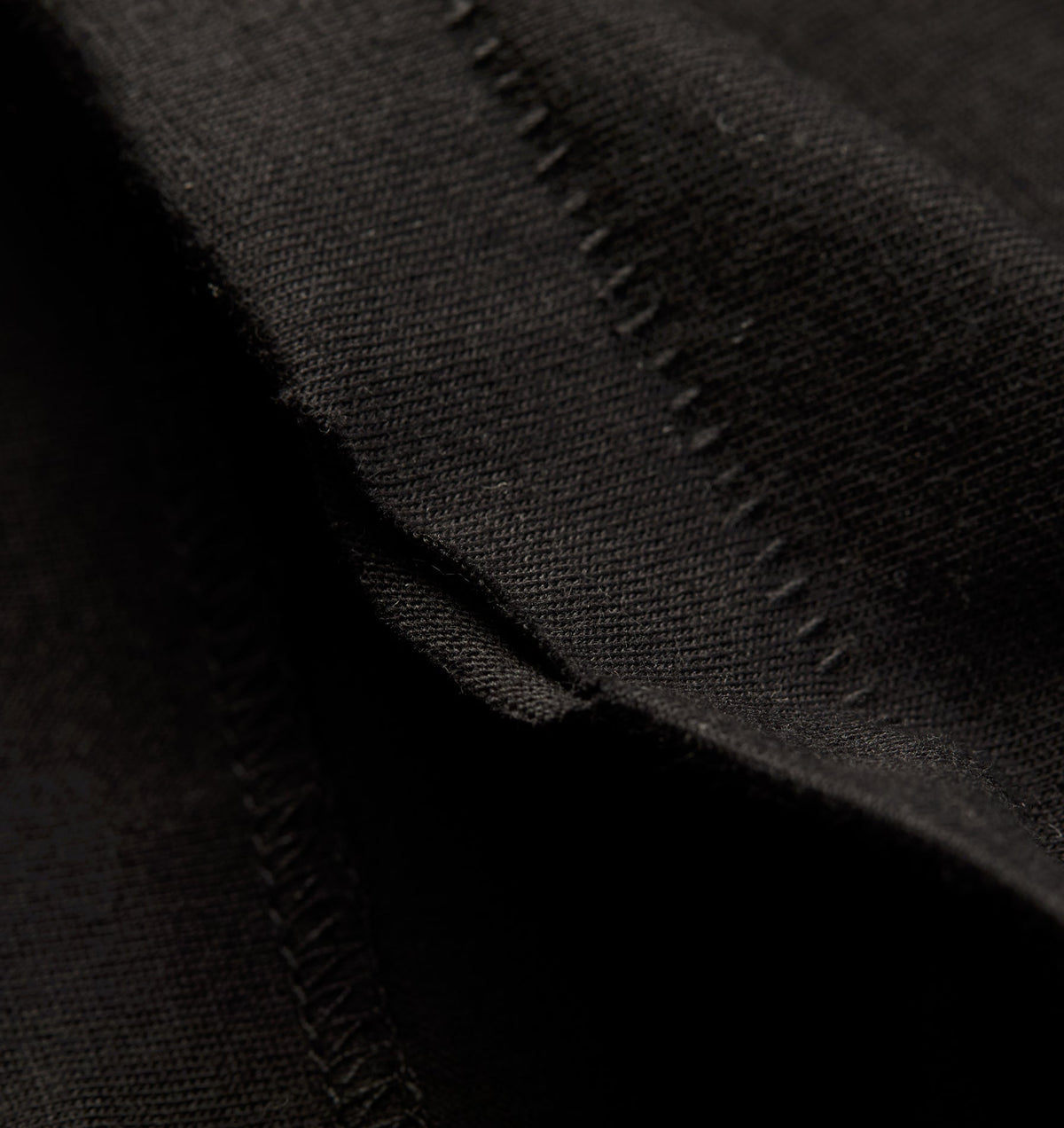 Cotton Active Crop Tee - Black