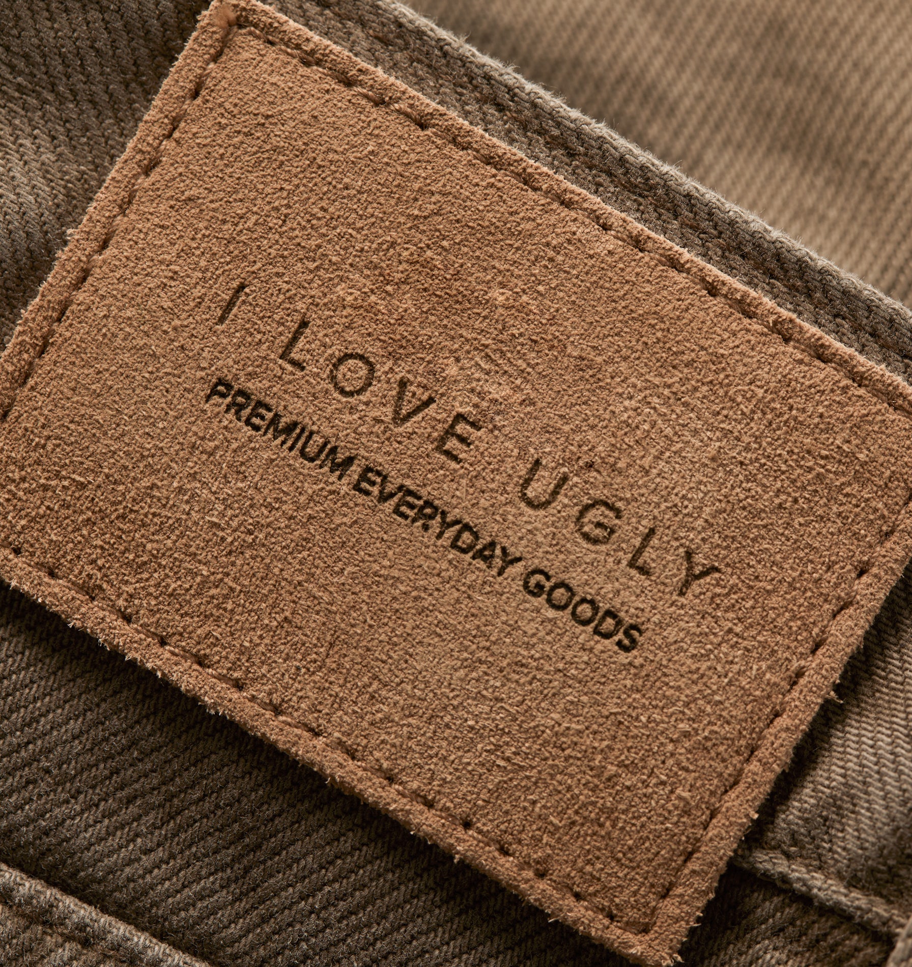 Cropped 90s Denim - Faded Mocha