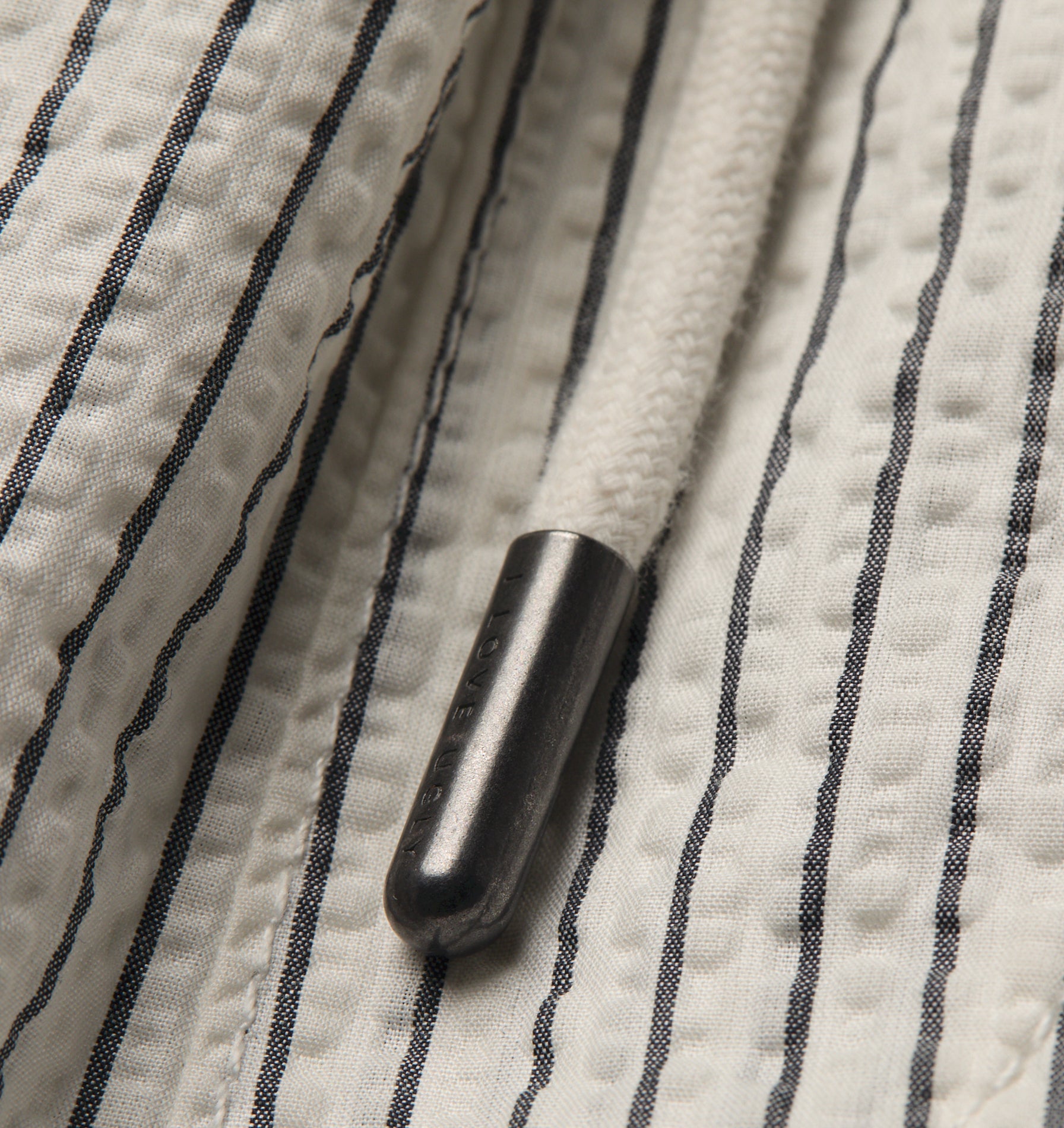 Michael Pleat Short - White/Black