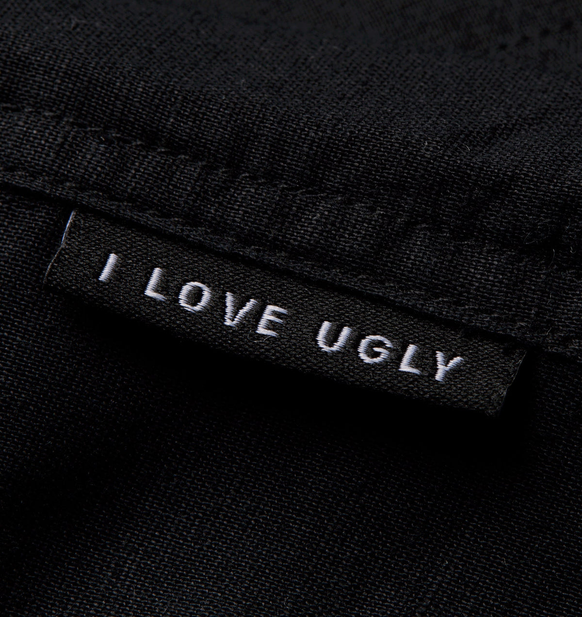 Linen Dawson Boxy SS Shirt - Black