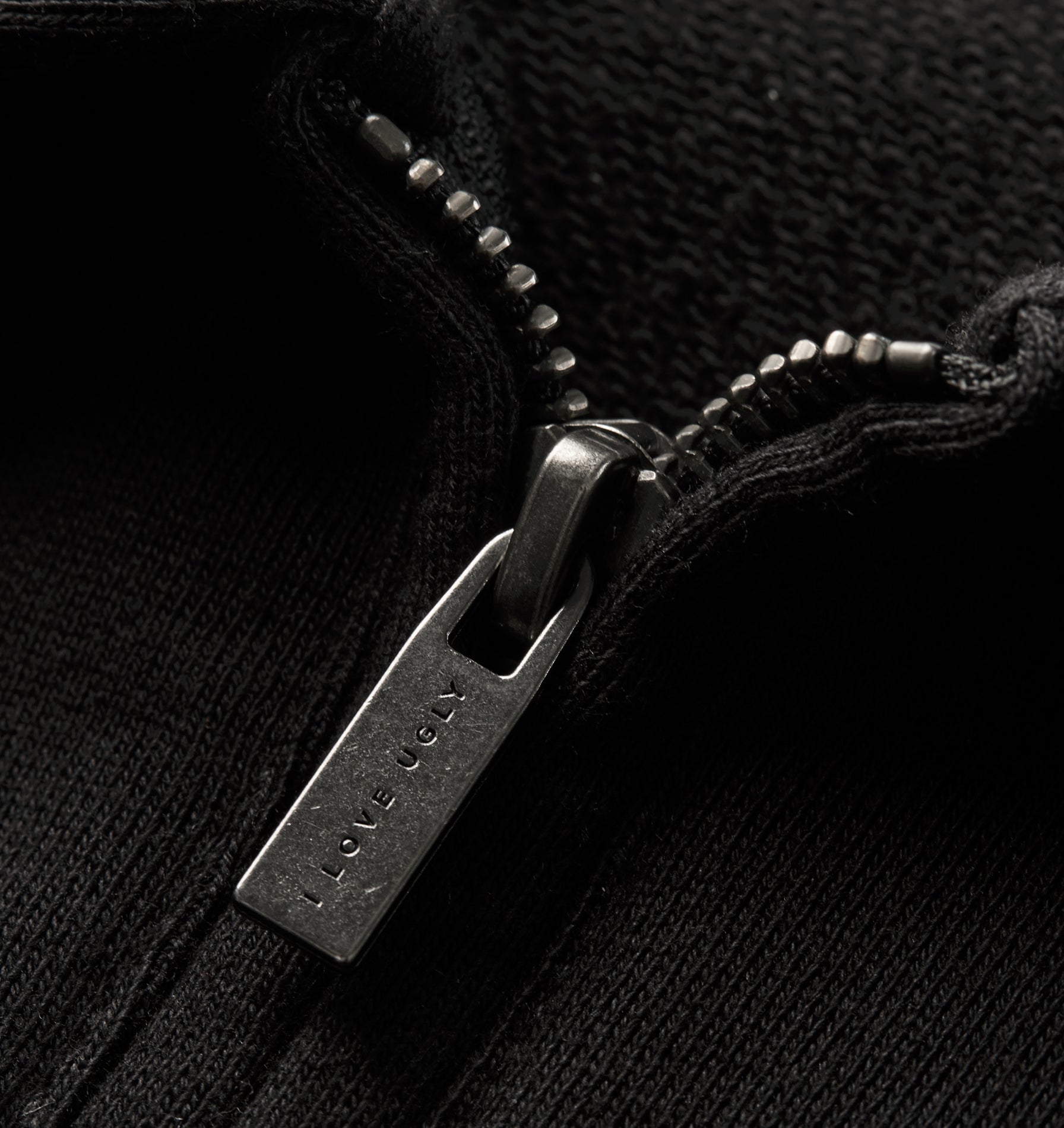 1/2 Zip Pullover - Black