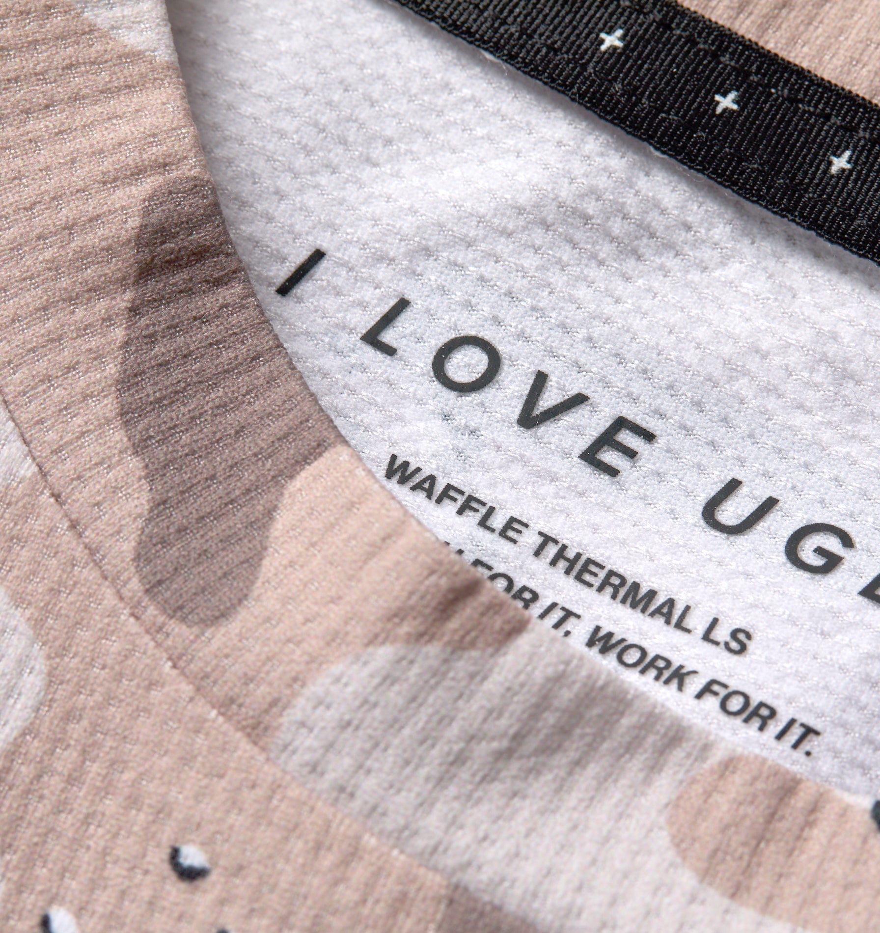 Waffle Thermal LS - Desert Camo