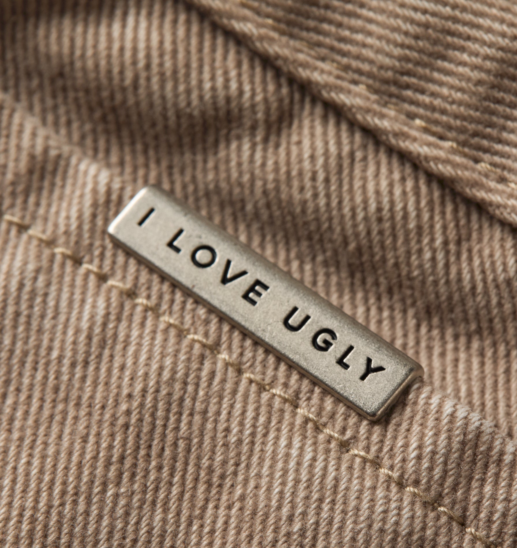 Cropped 90s Denim - Vintage Sand