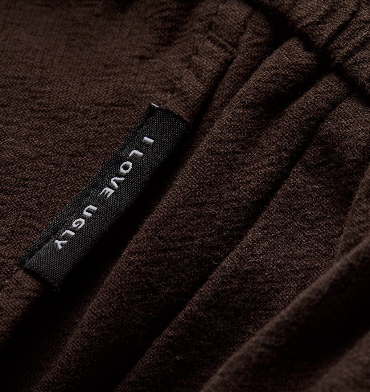 Linen Alby Pleated Short - Espresso