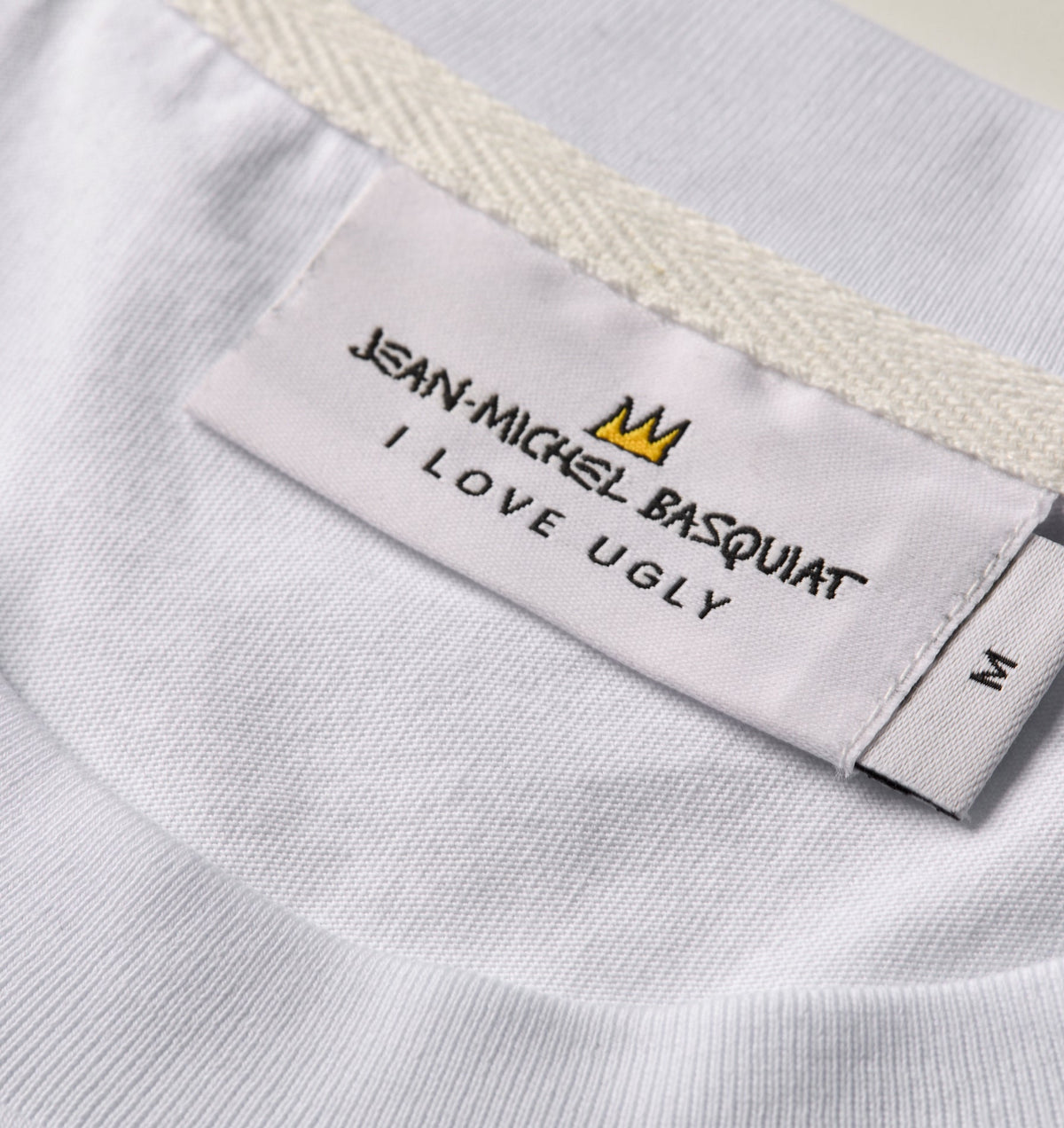 Basquiat Crown Uniform Tee - White