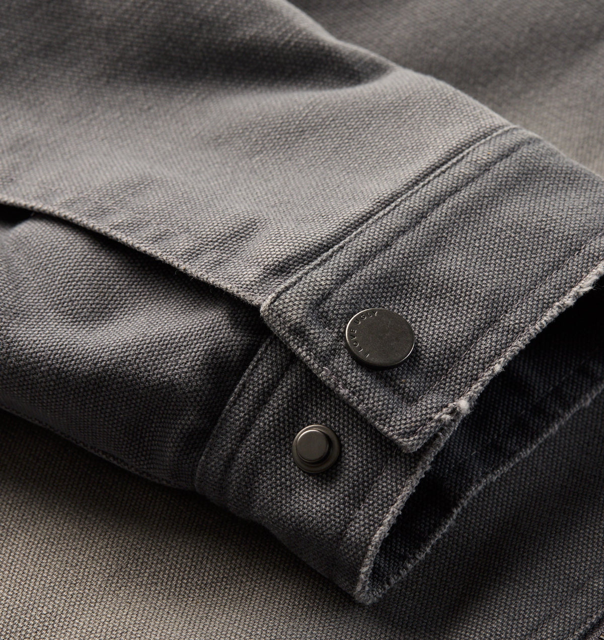 Dayton Canvas Jacket - Aged Charcoal
