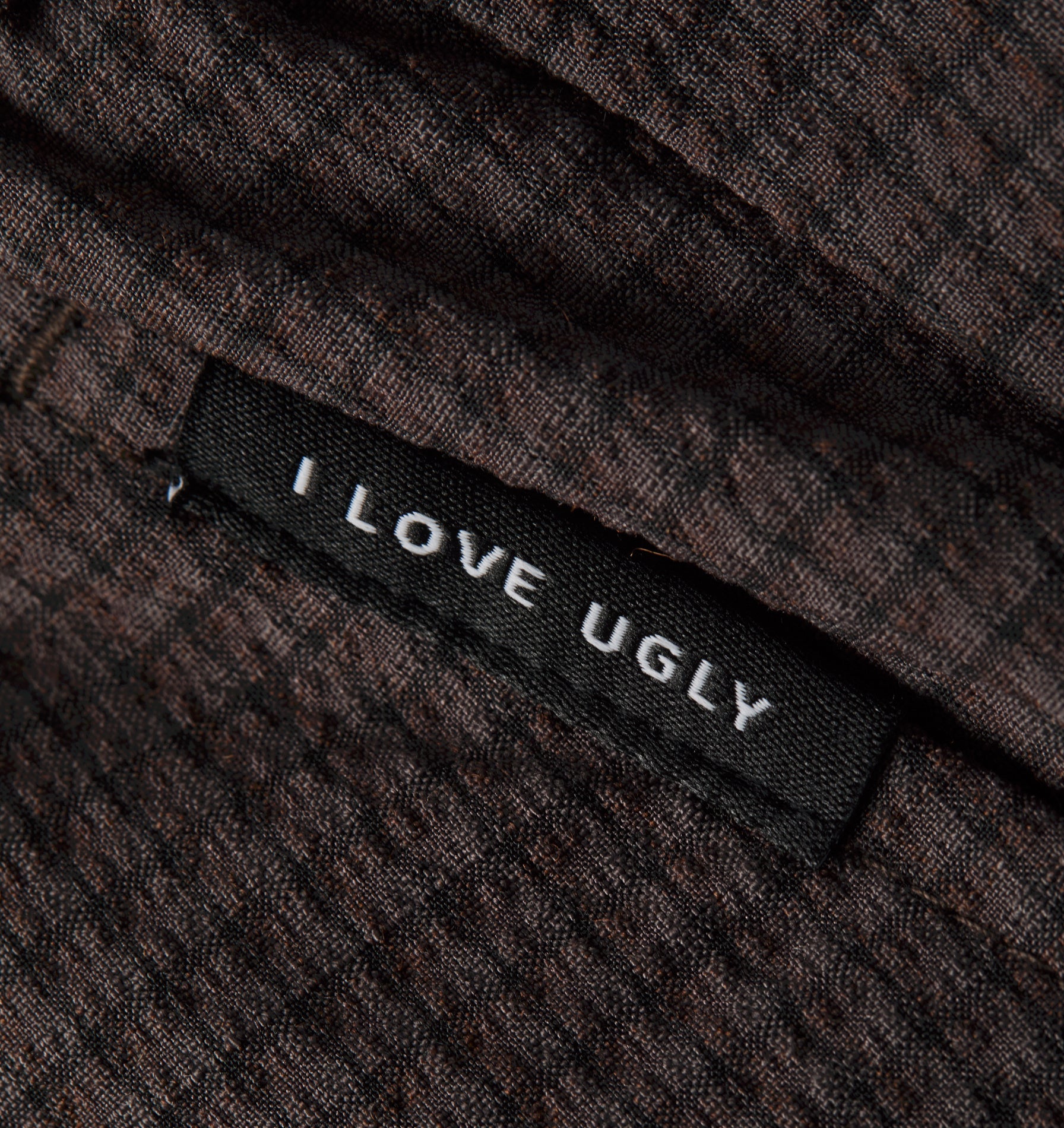 Michael Pleat Short - Brown Check