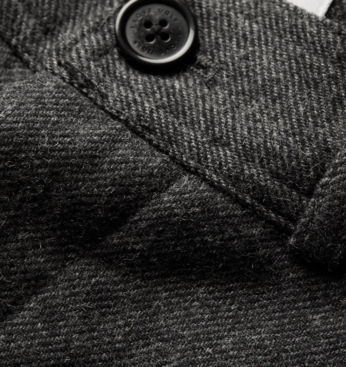 Slim Kobe Pant - Regular - Charcoal Wool