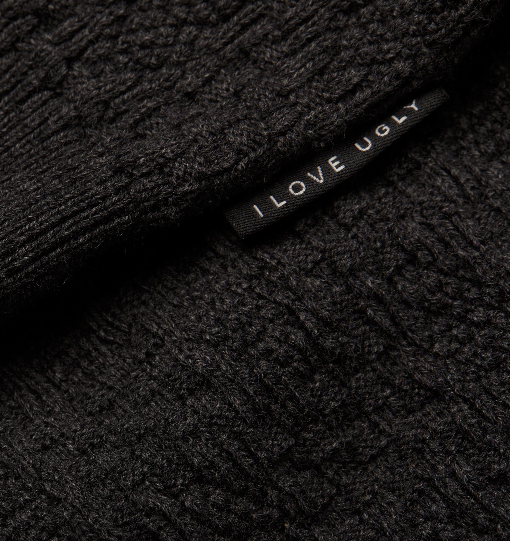 Jordan Knit LS Polo - Charcoal