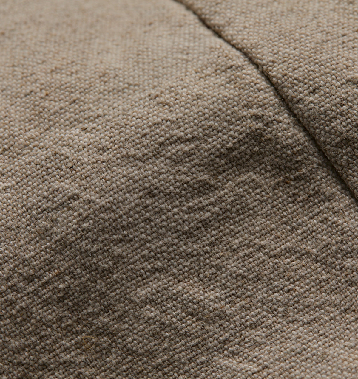 Linen Michael Pleat Short - Bone