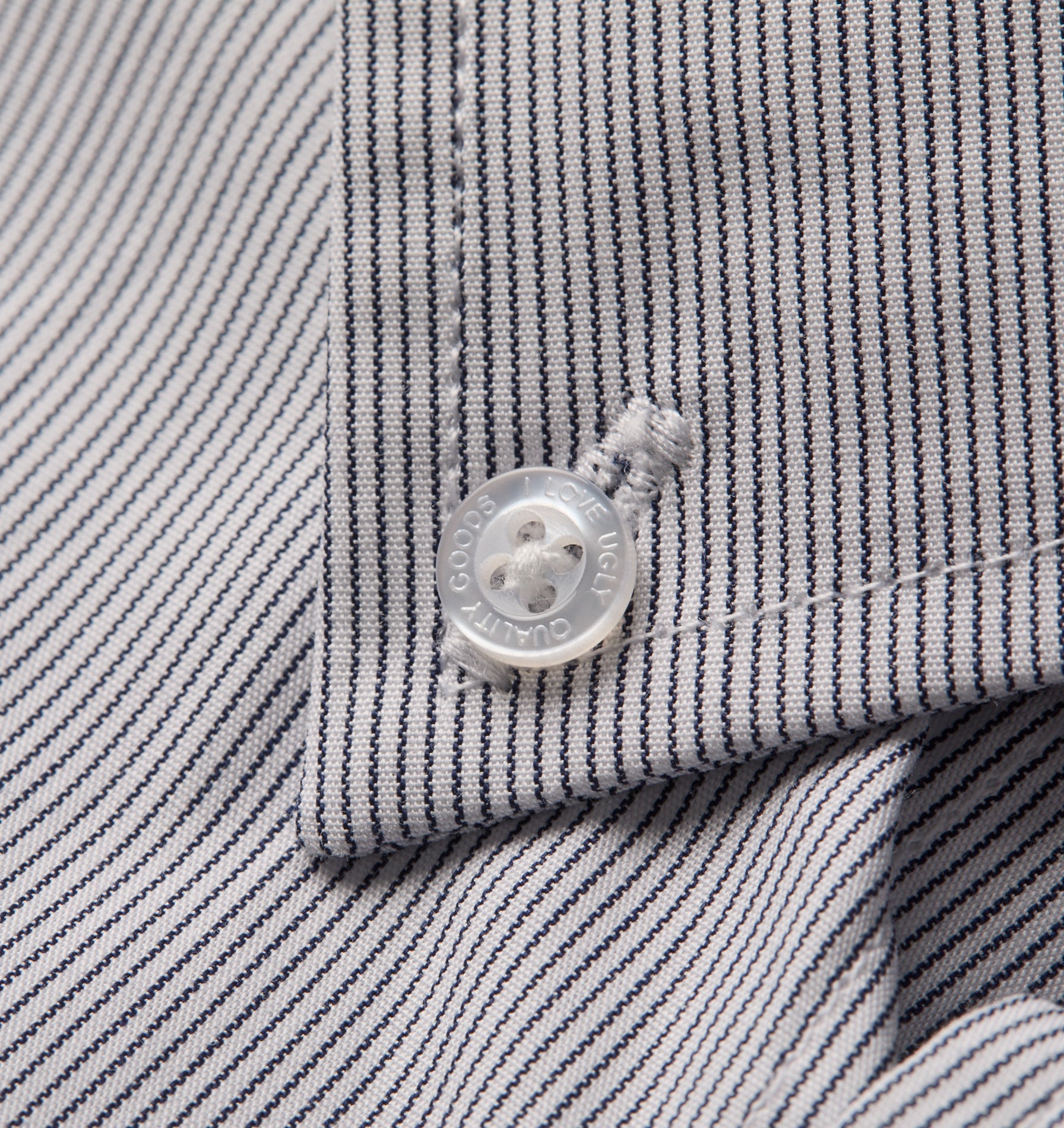 Ralph LS Shirt - White/Black Stripe