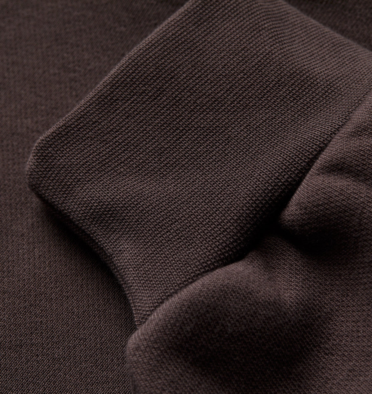 Heavy Crop Box Hood - Dusky Brown