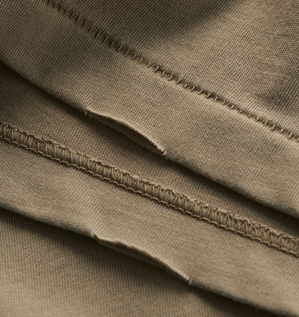 Cotton Active Crop Tee - Washed Taupe