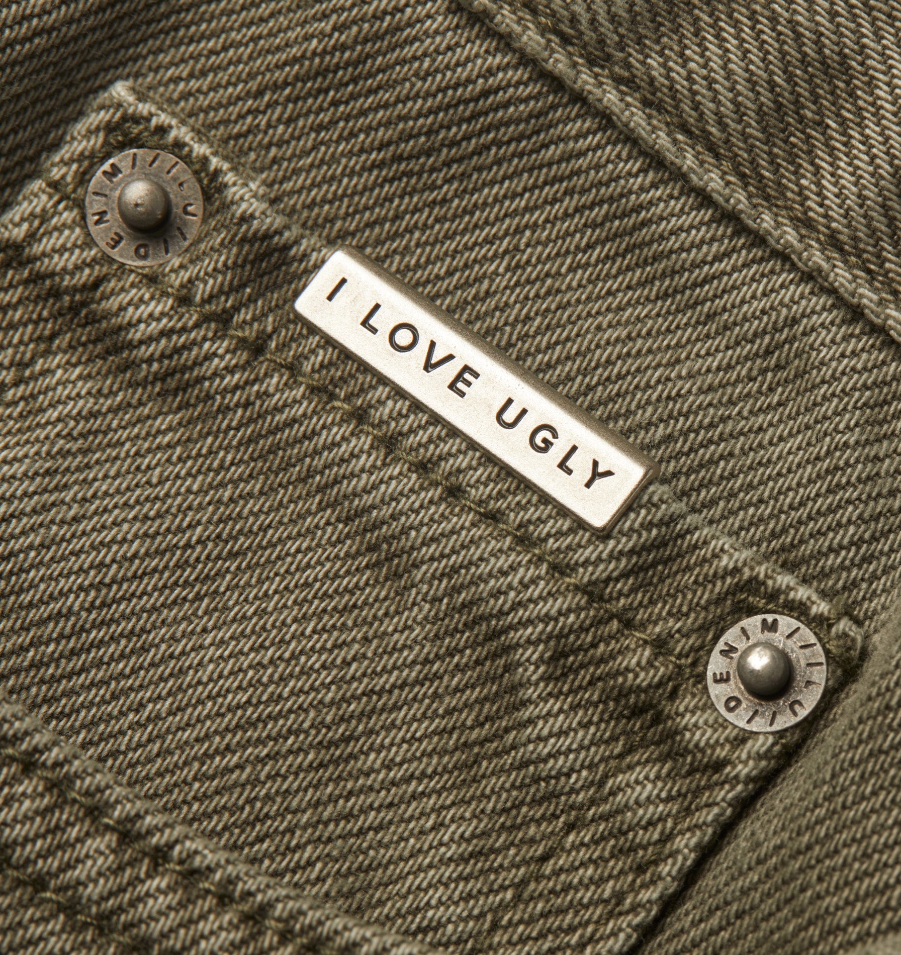 Clean Carpenter Denim - Moss