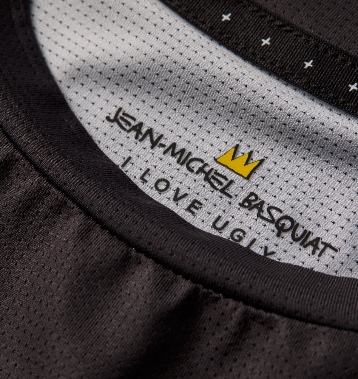 Basquiat Pegasus Active Classic Tee - Off White / Charcoal