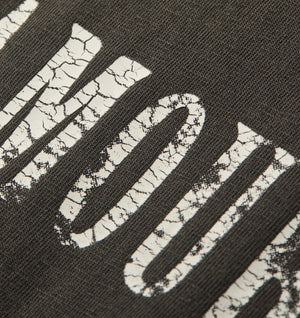 Amour Crop Tank - Washed Black