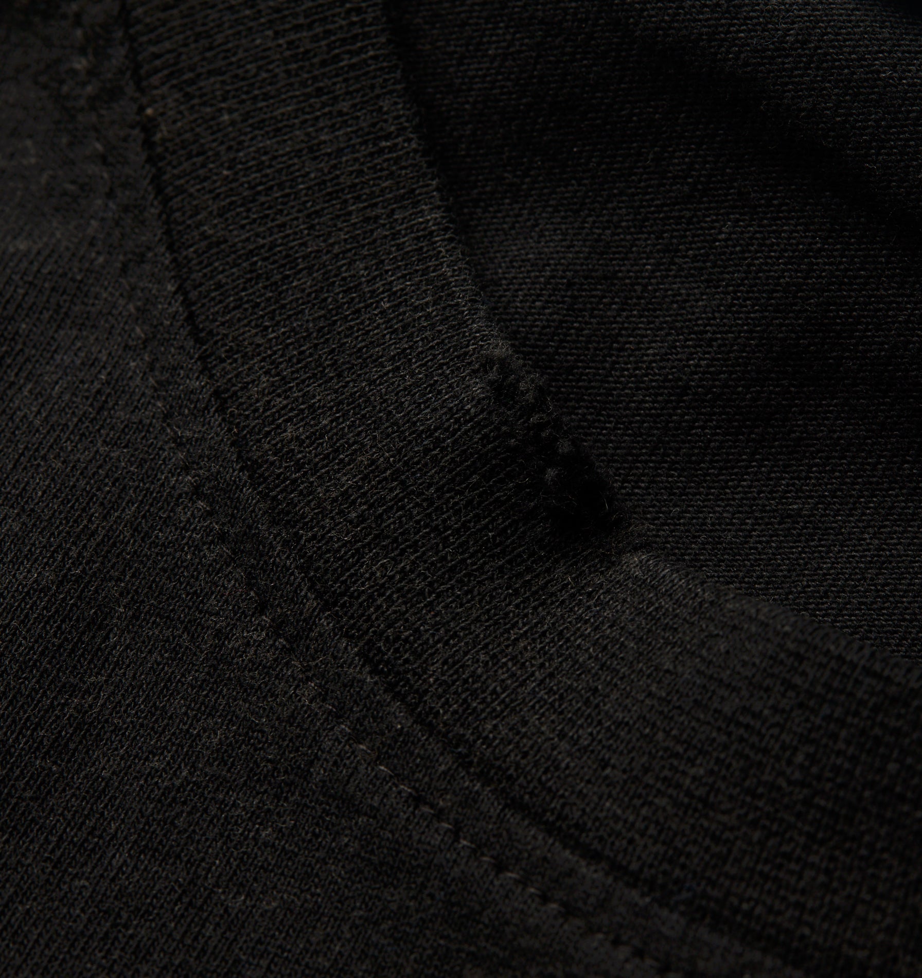 Distressed Oversized Tee - Faded Black