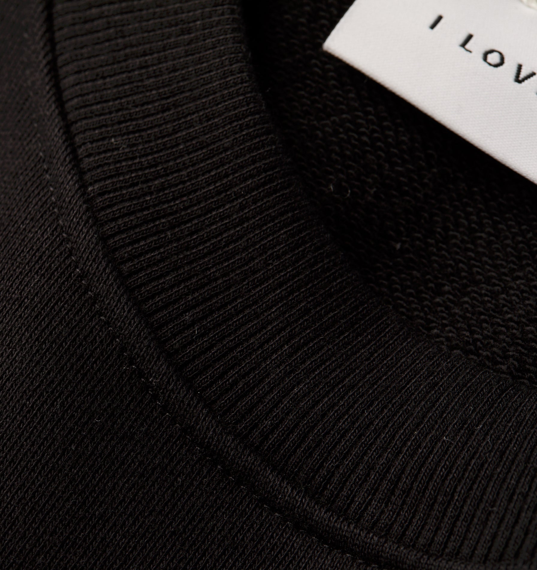 Oversized Crew - Black
