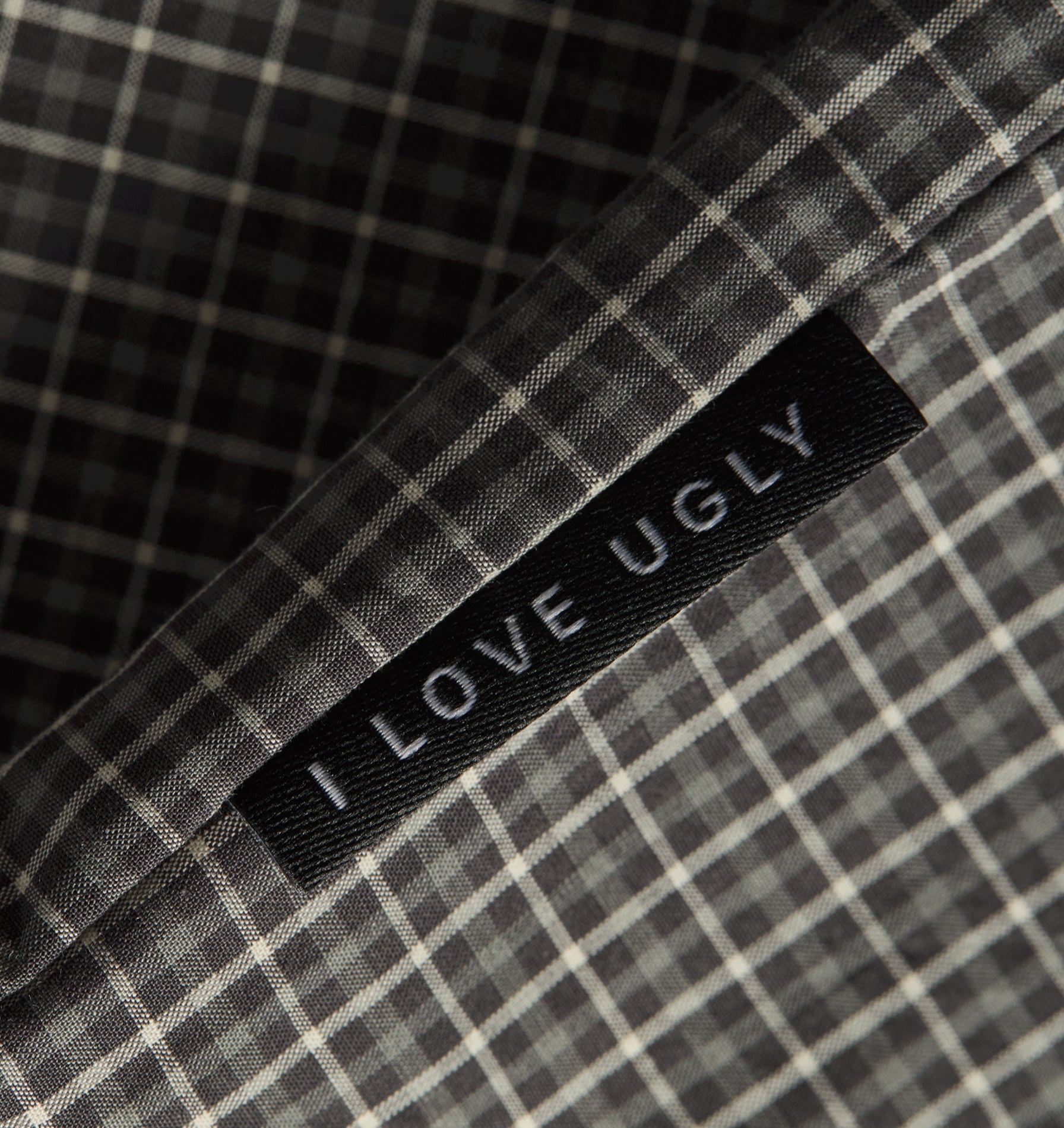 Check Cuban Collar SS Shirt - Grey/Green Check