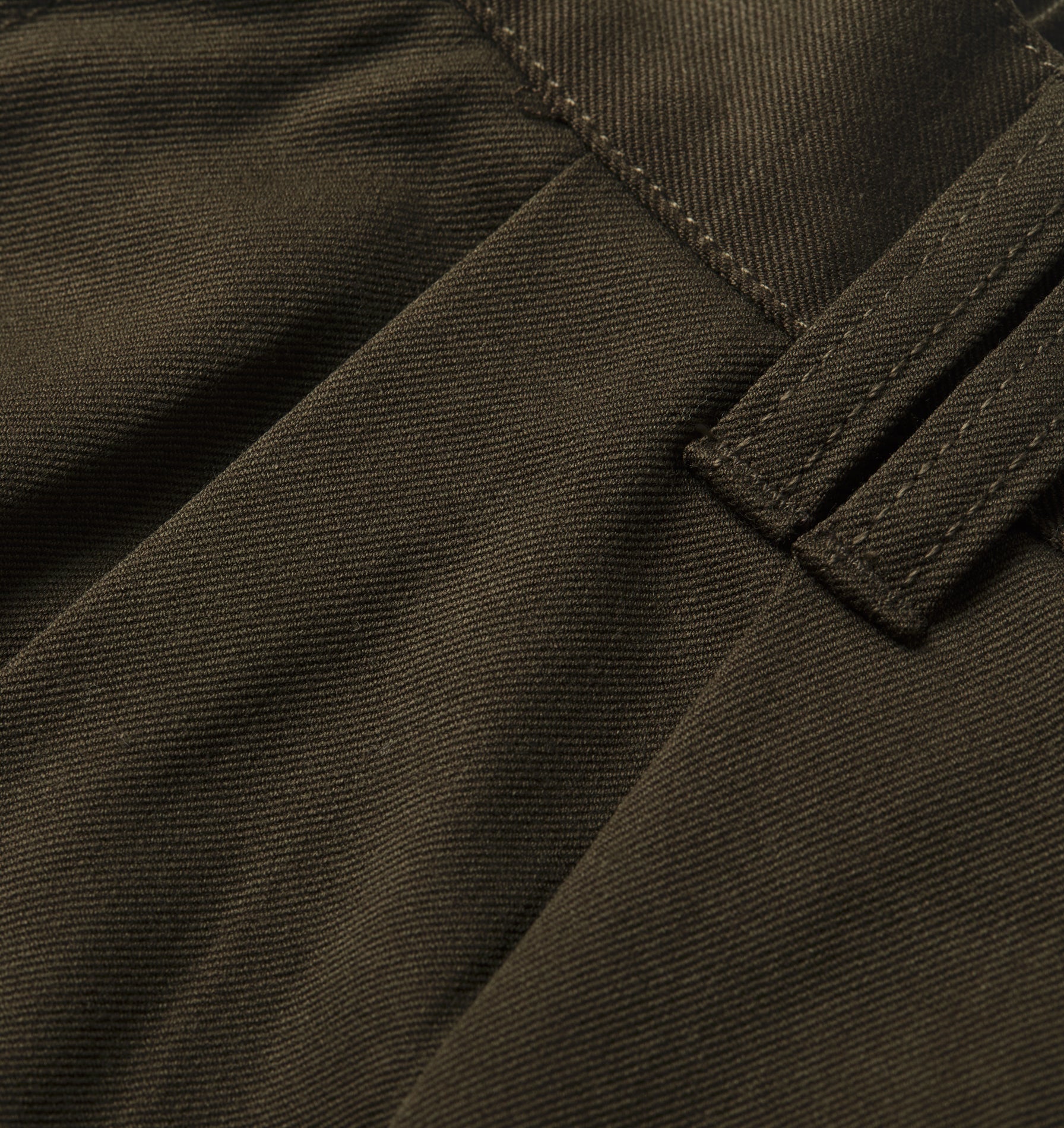 Alby Pleated Short - Army Green