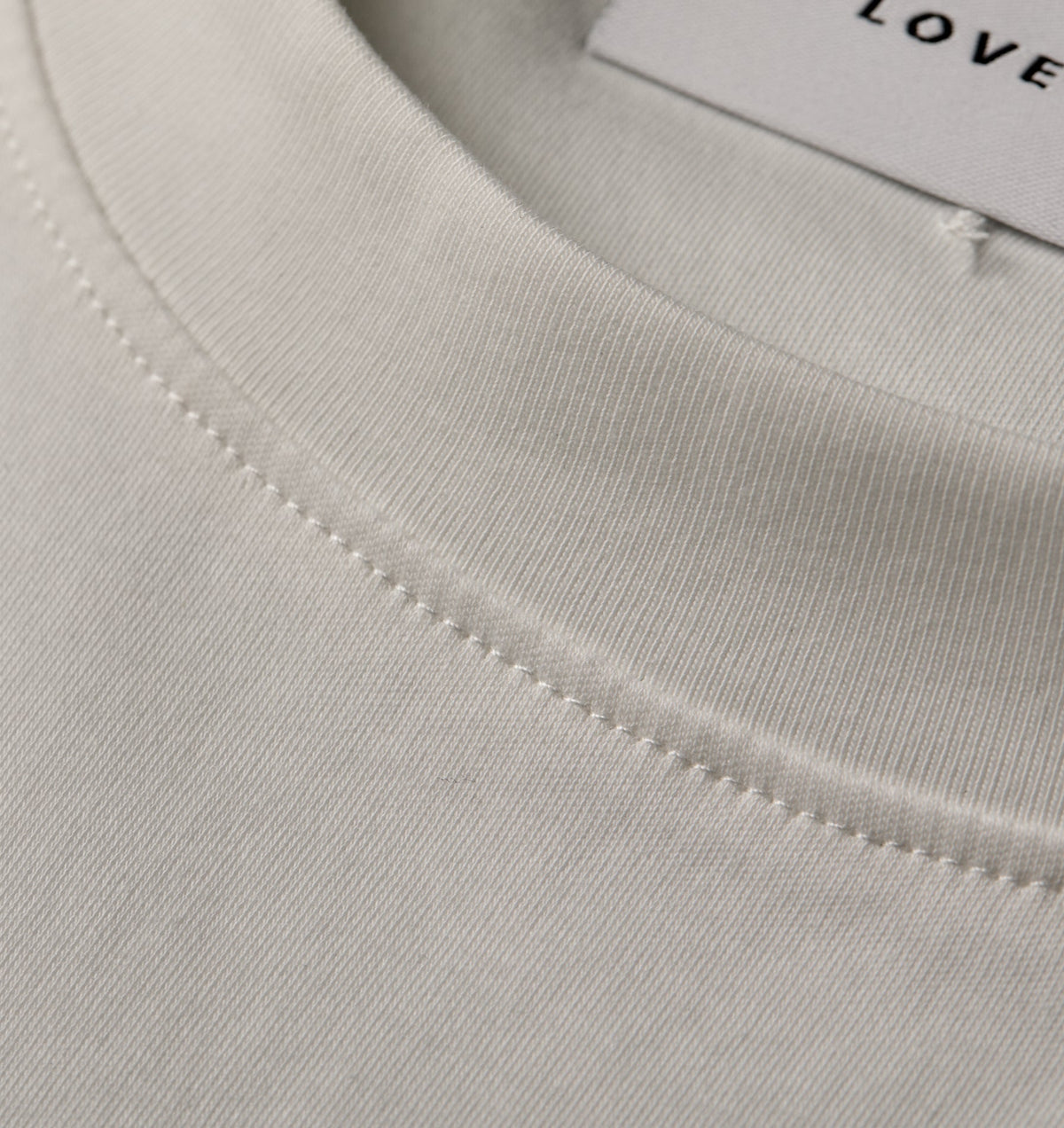 Monogram Interlock Crop Box Tee - White
