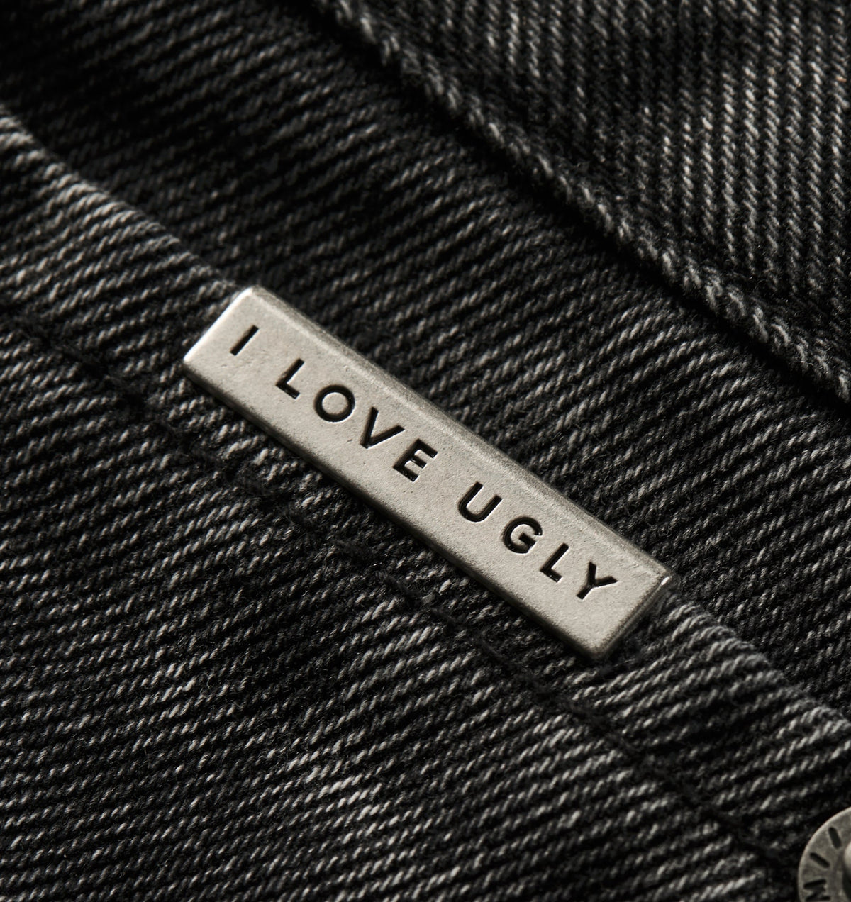 Cropped 90s Denim - Vintage Black