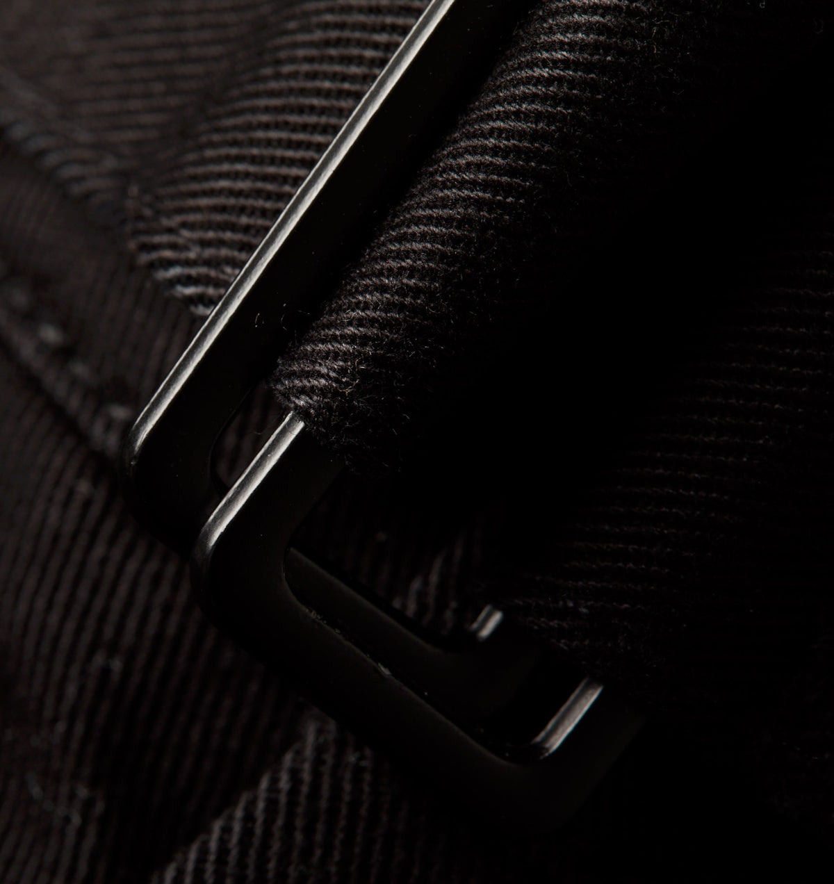 Belted Barrel Leg Pant - Black