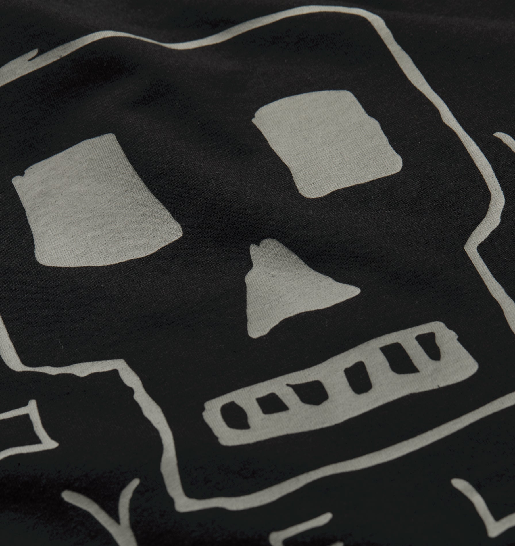 Skull Uniform Tee - Black