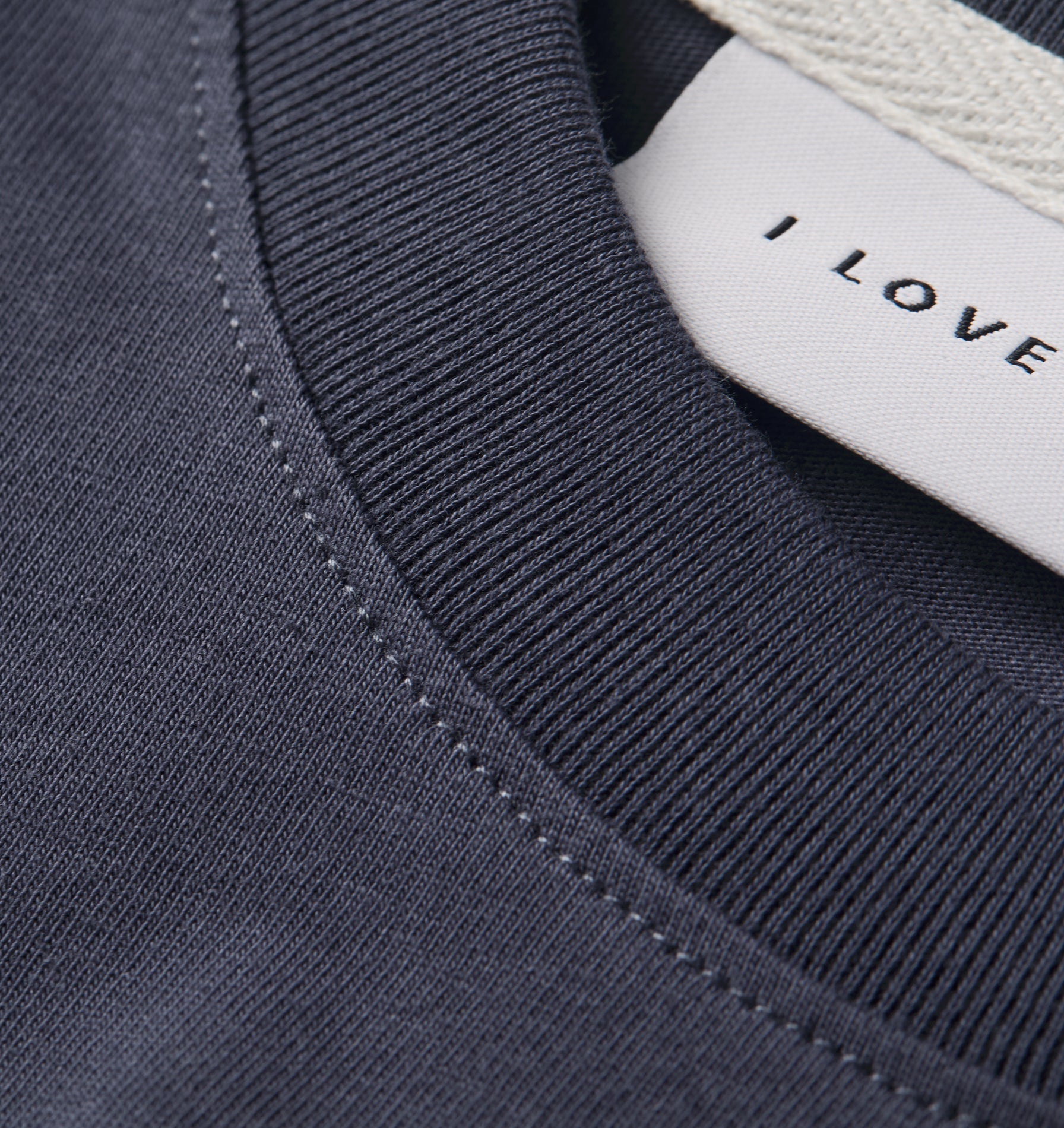 Hand Drawn Uniform Tee - Indigo