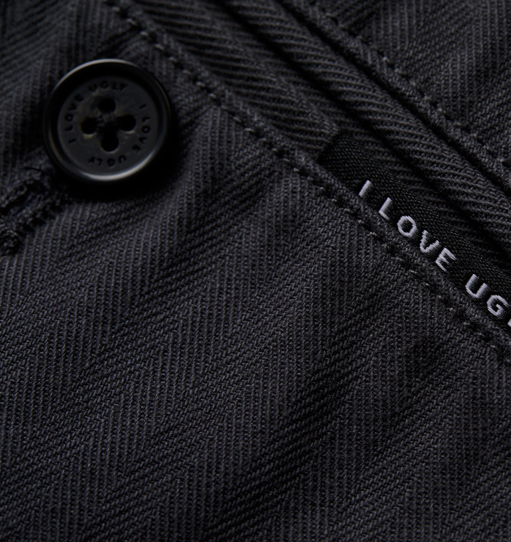 Twin Pleat Pant - Charcoal