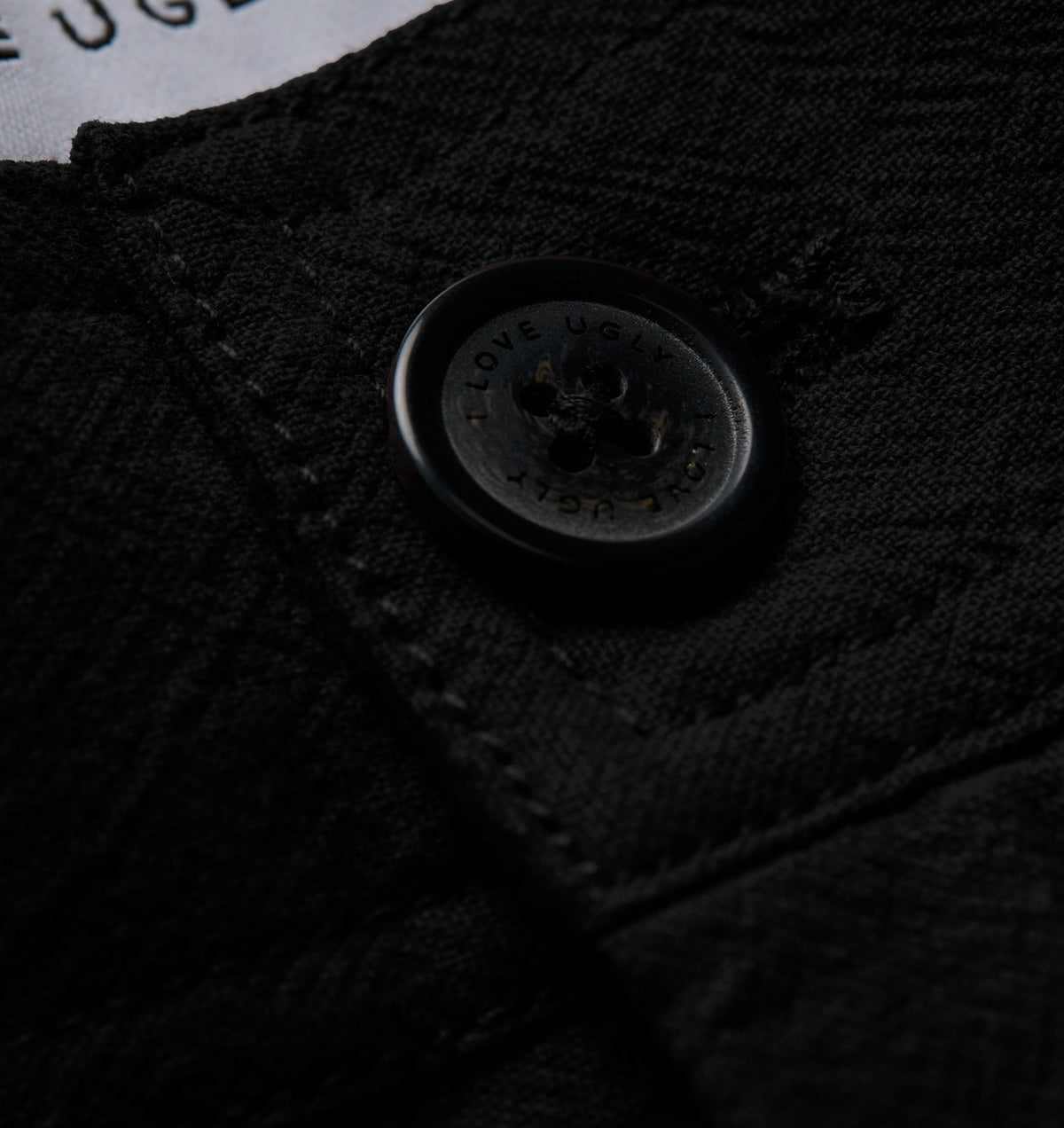 Linen Kobe Pant - Black