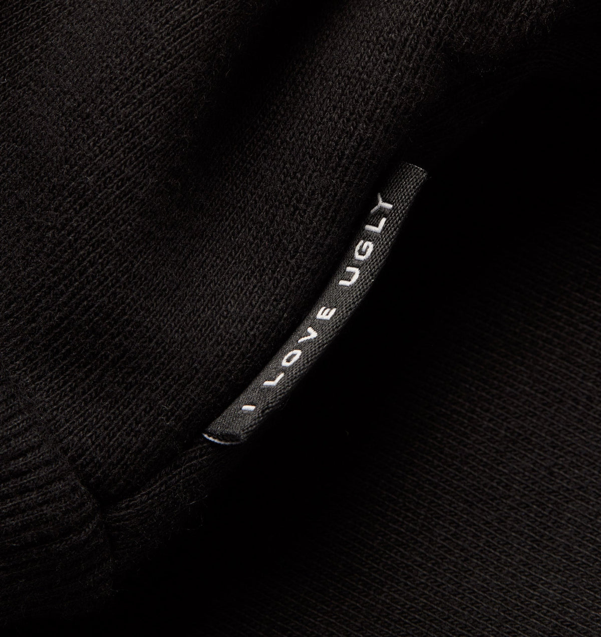 Crop Box Hood - Black