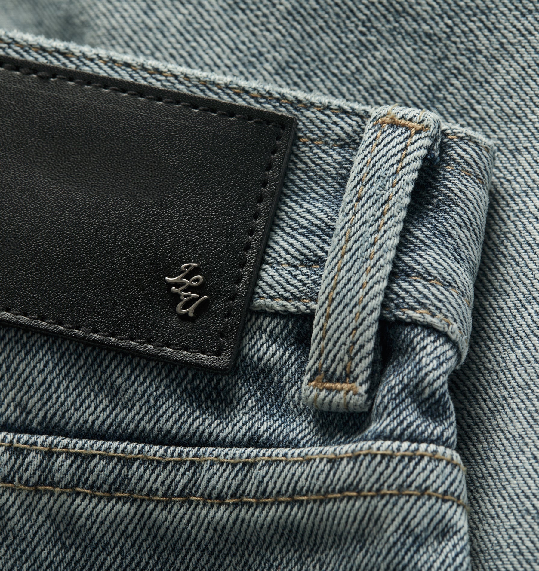 Wyatt Denim Short - Grey Blue