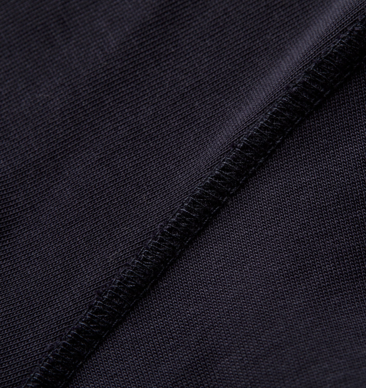 Warped Face Box Crop Tee - Washed Navy