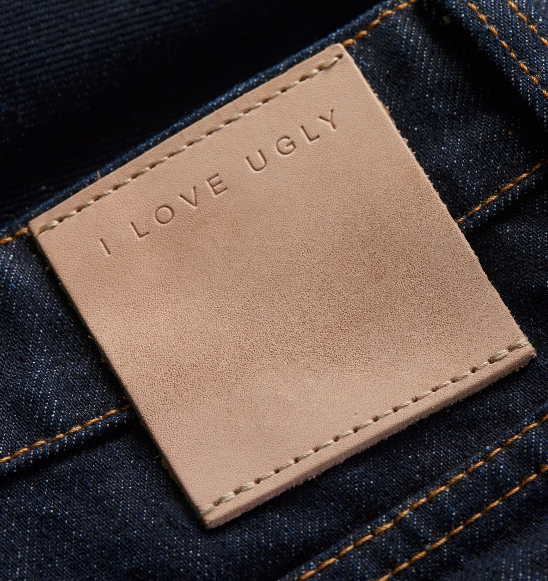 Wide Leg Pleat Denim - Indigo