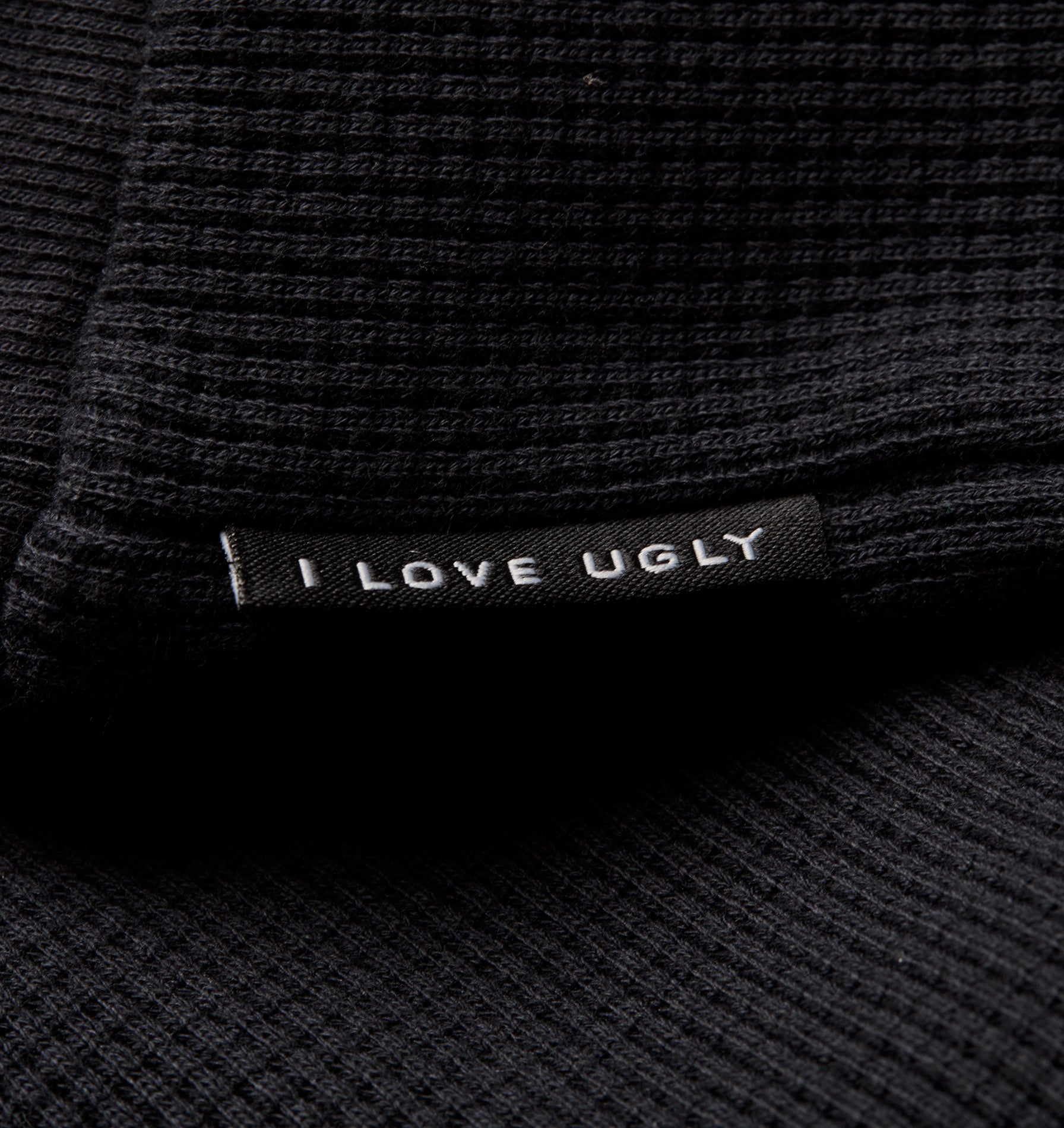 Waffle Oversized Hood - Midnight Navy