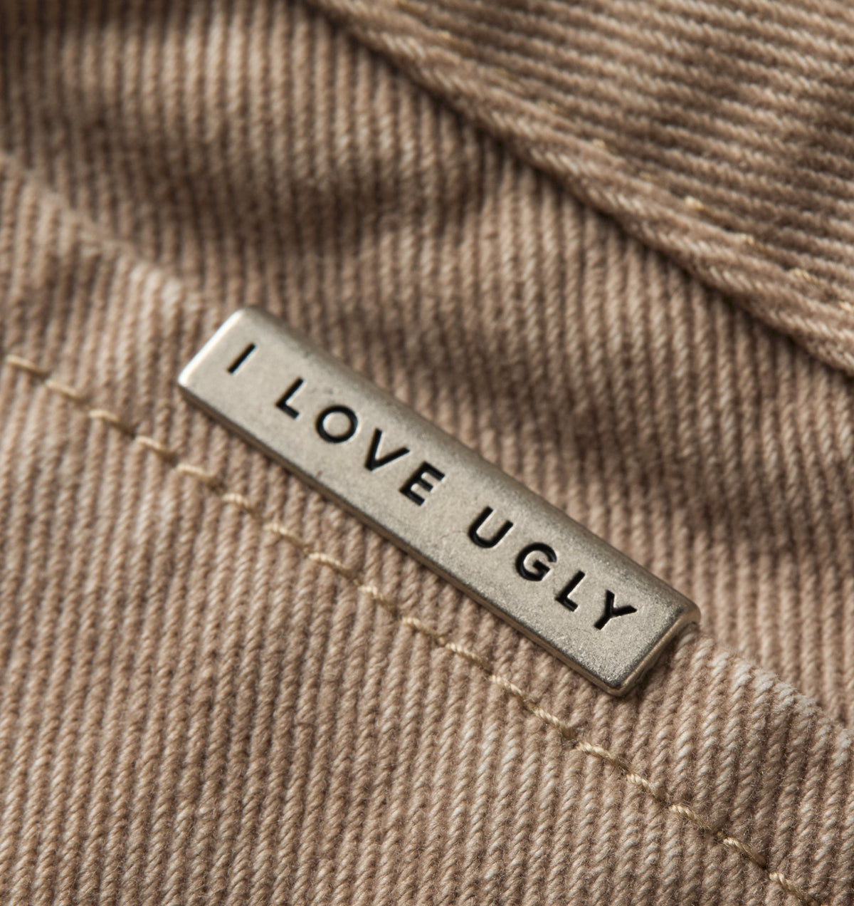 Cropped 90s Denim - Vintage Sand