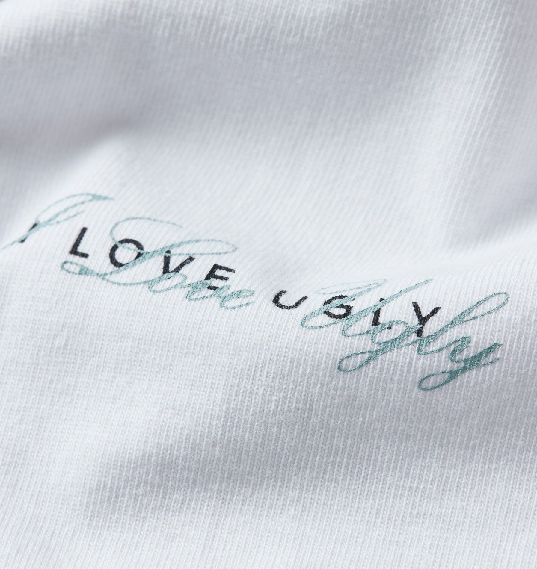 Cursive Box Tee 2.0 - White