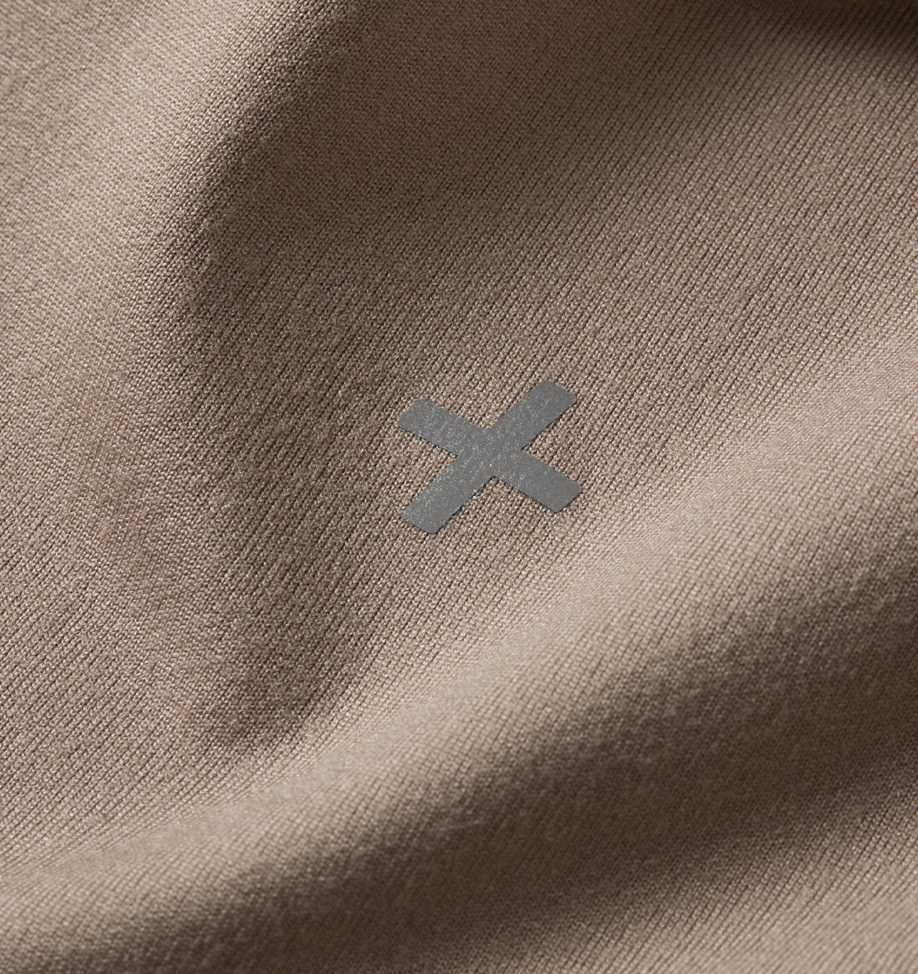 Active Box Tee - Taupe