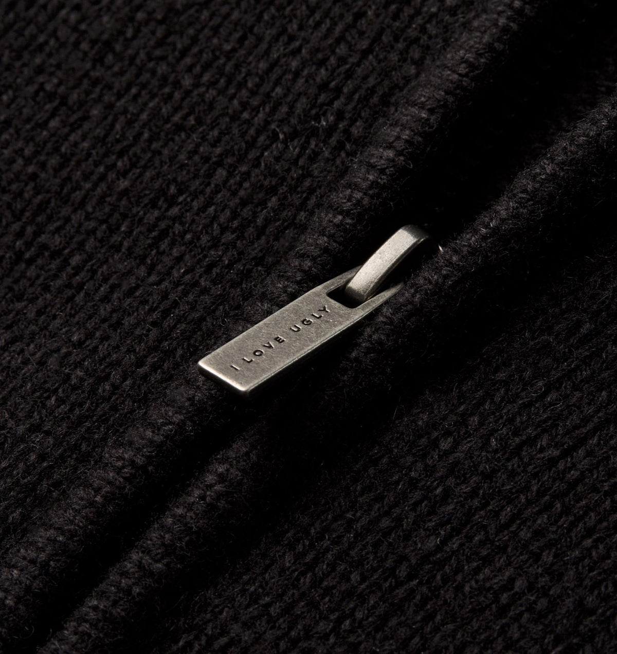Knit Mario Pullover - Black