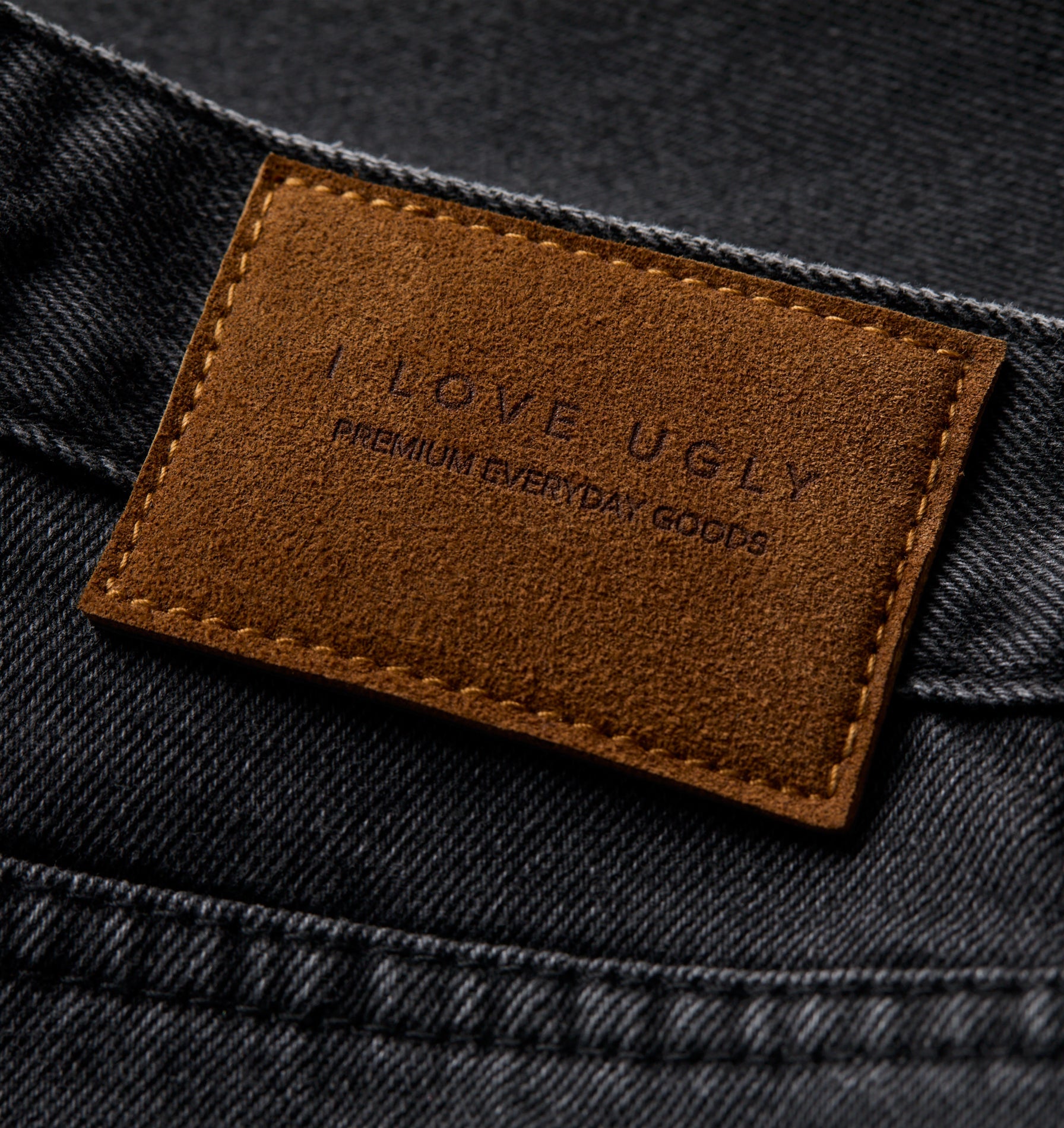 Cropped 90s Denim - Washed Black