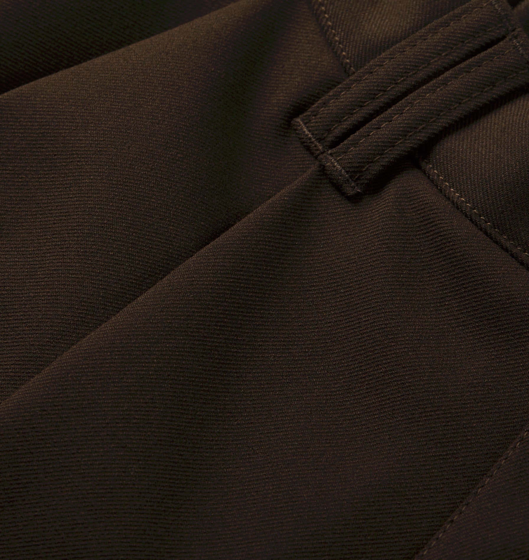 Alby Pleated Short - Espresso