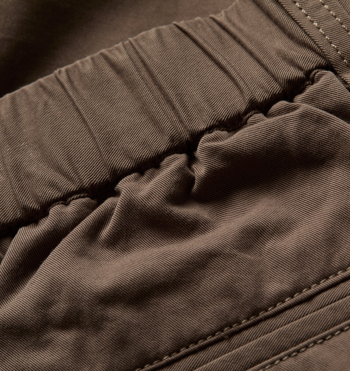 Cotton Albert Pleated Pant - Mushroom