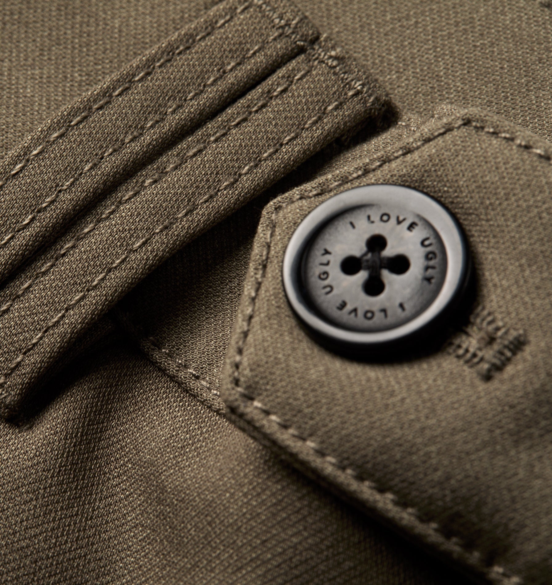 Vermont Pleat Pant - Smokey Green