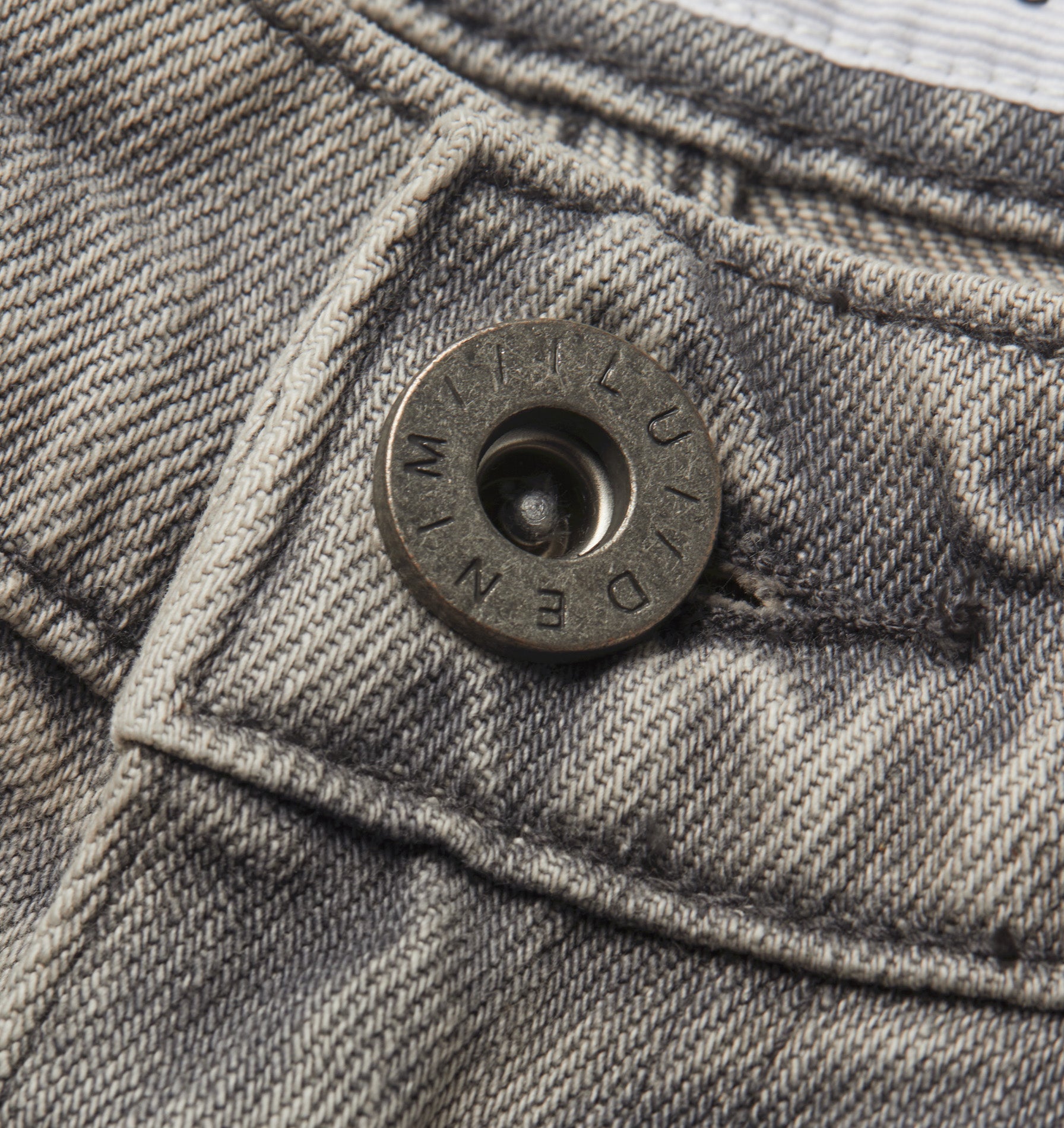 Cropped 90s Denim - Concrete