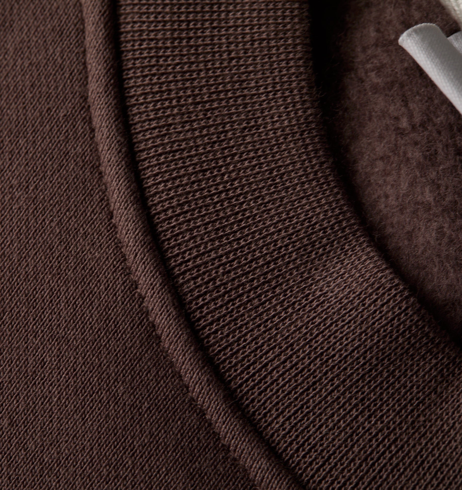 Heavy Box Crop Crew - Dusky Brown