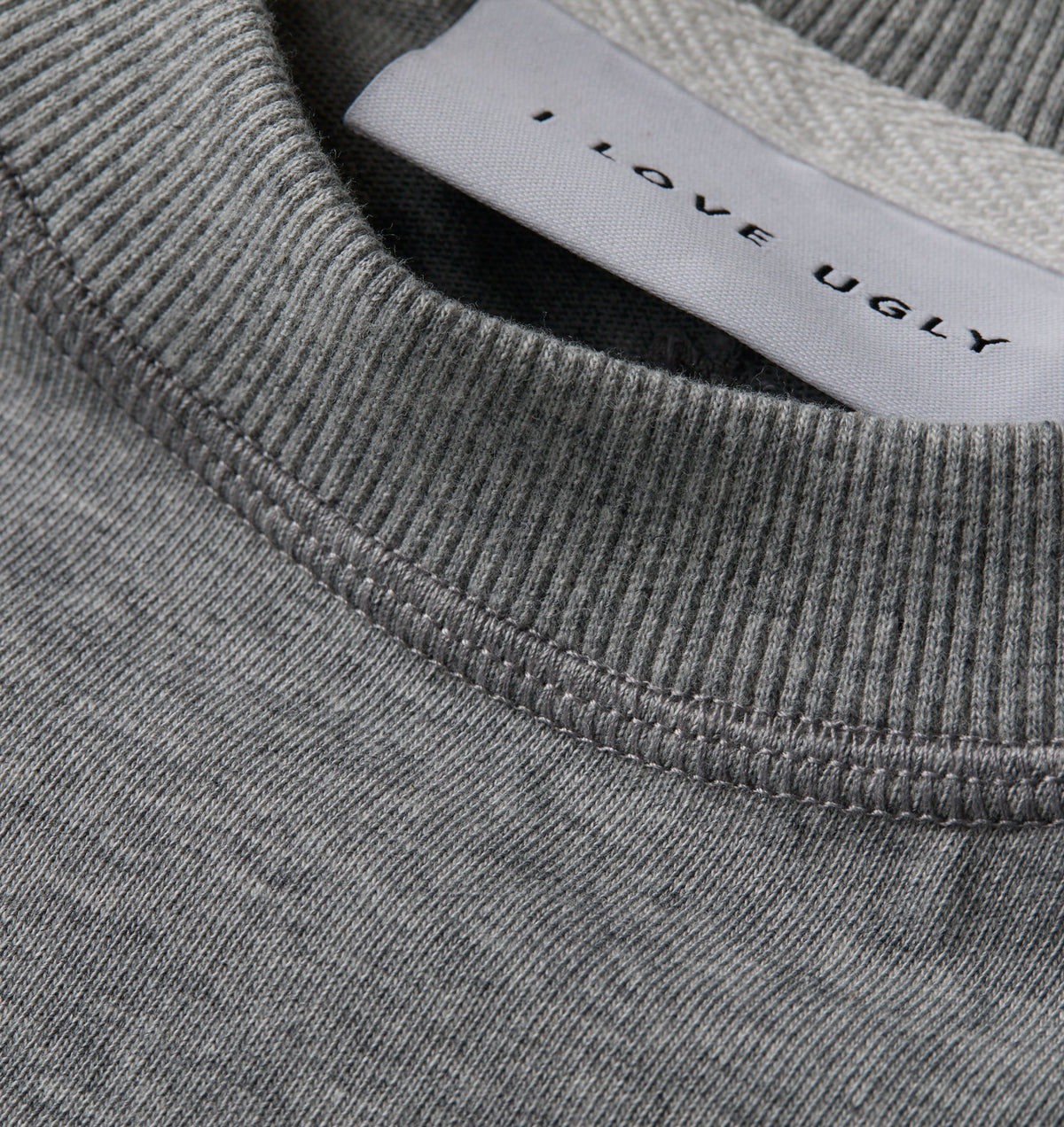 Crop Box Tee - Heather Grey