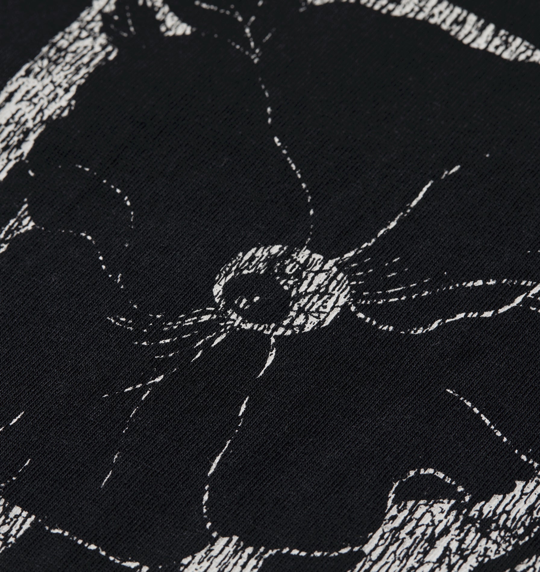 Weeping Bloom Uniform Tee - Vintage Black